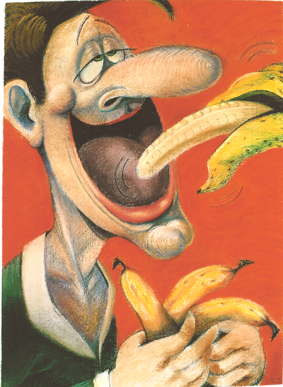 bananas cartoon art