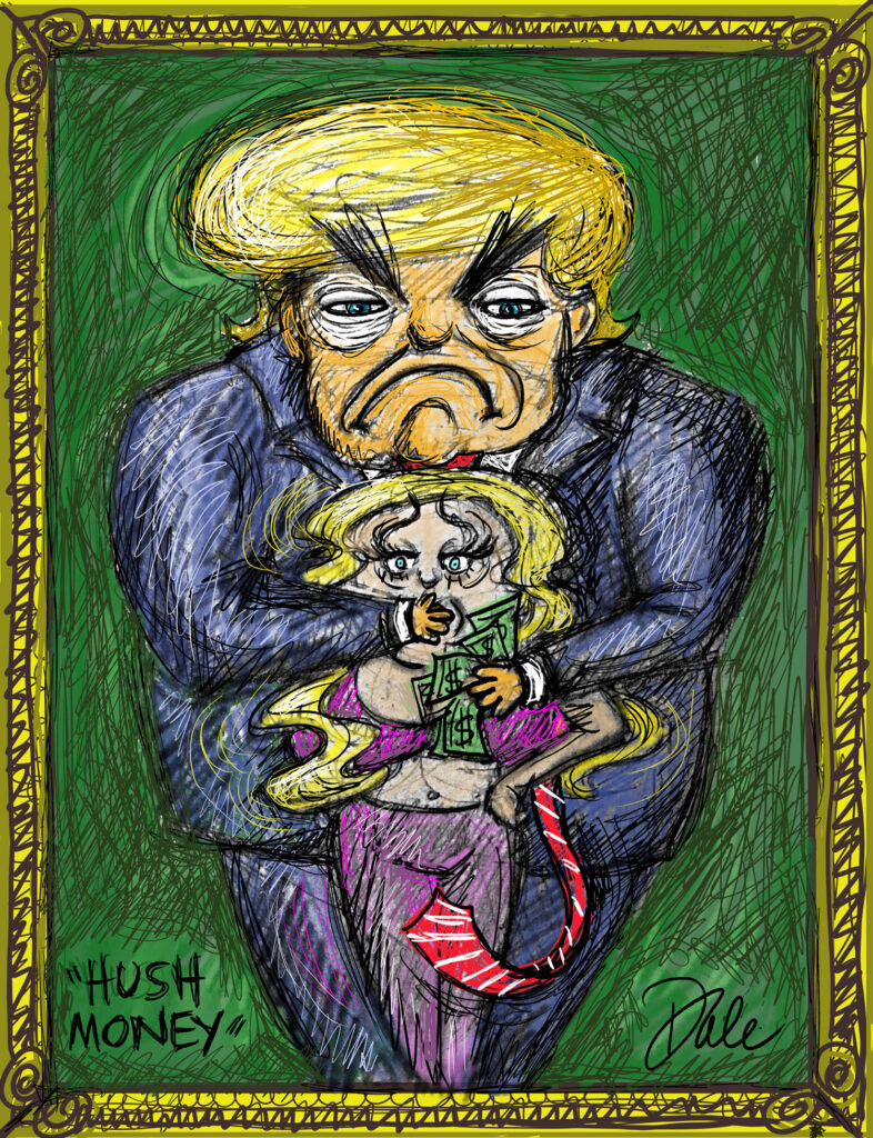Hush Money Trump sketch